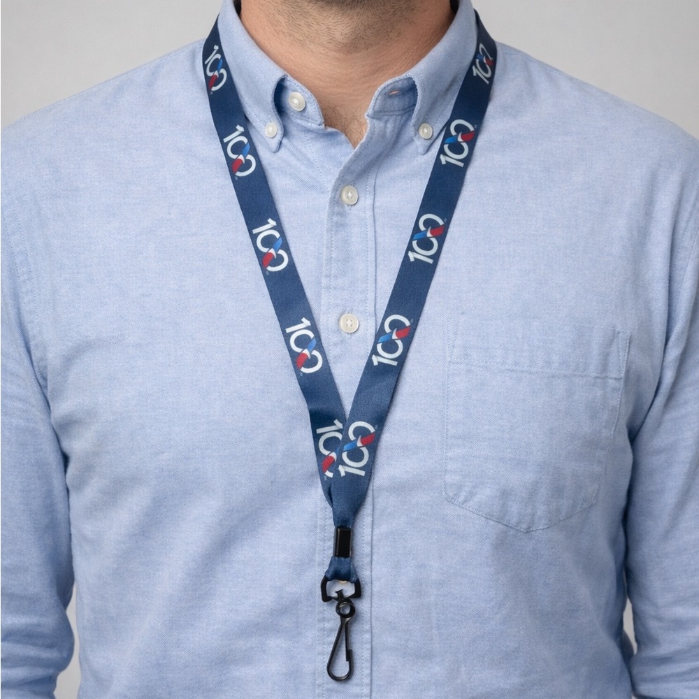 American Airlines AA Logo 100 Years Centennial Commemorative Lanyard